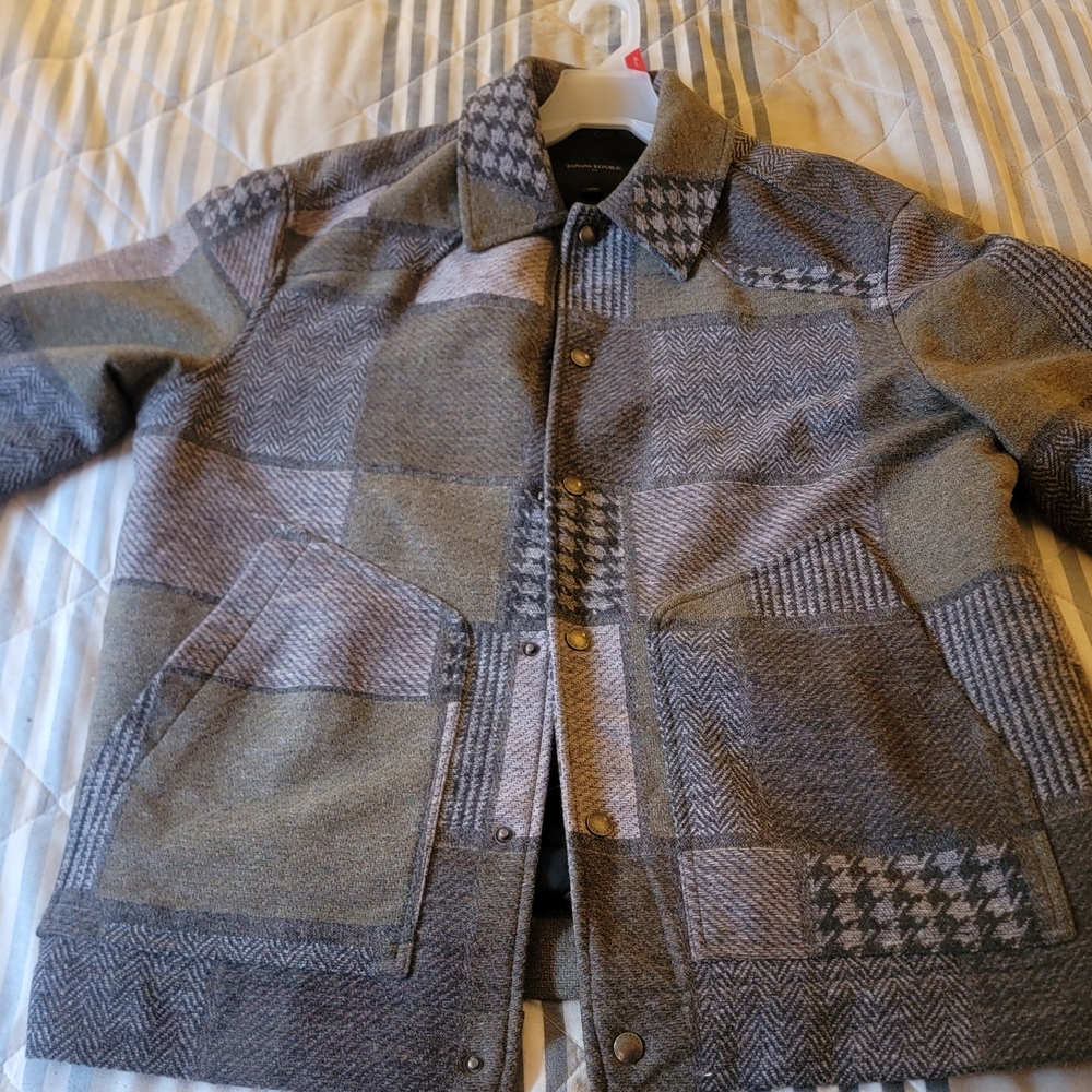 Banana Republic Multi-Tone Patchwork Jacket - image 5